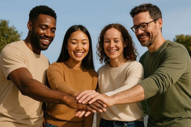 Community of language learners together